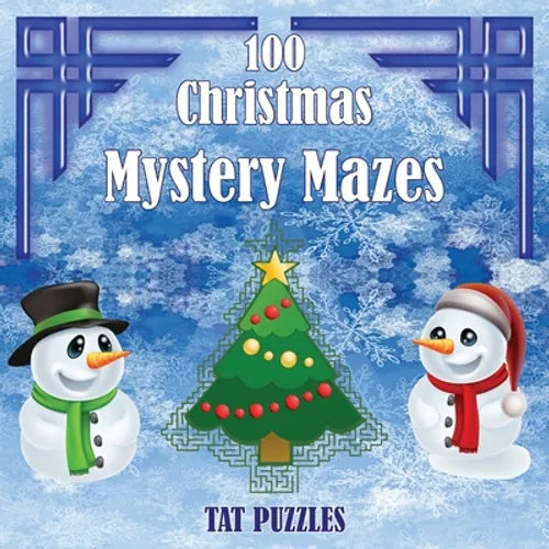 100 Christmas Mystery Mazes