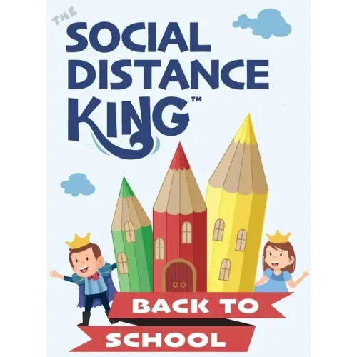 Social Distance King - Back to School