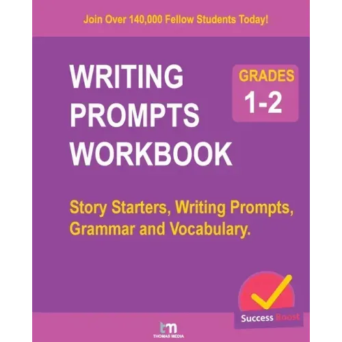 Writing Prompts Workbook - Grades 1-2: Story Starters, Writing Prompts, Grammar and Vocabulary.