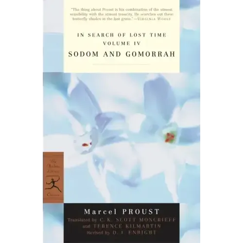 In Search of Lost Time: Sodom and Gomorrah V. 4