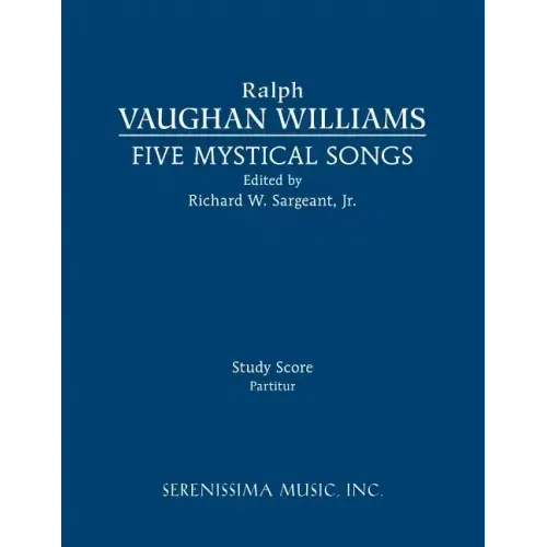 Five Mystical Songs: Study score