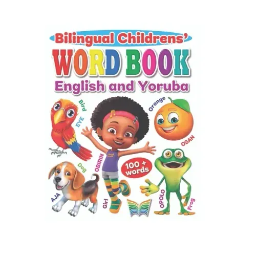 Bilingual Children's Word Book English and Yoruba