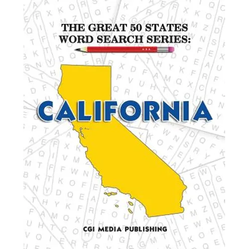 The Great 50 States Word Search Series: California