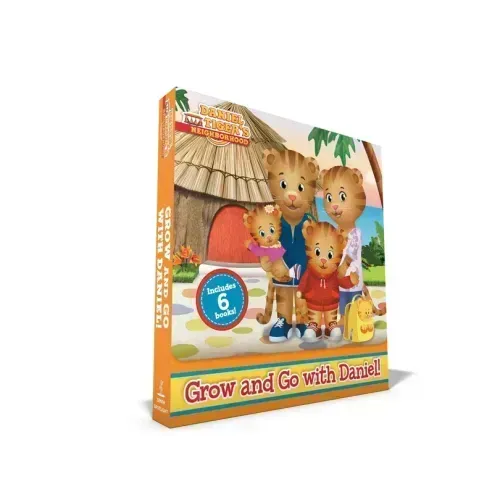 Grow and Go with Daniel! (Boxed Set): No Red Sweater for Daniel; Tiger Family Trip; Daniel Goes to the Carnival; Daniel Chooses to Be Kind; Daniel's F