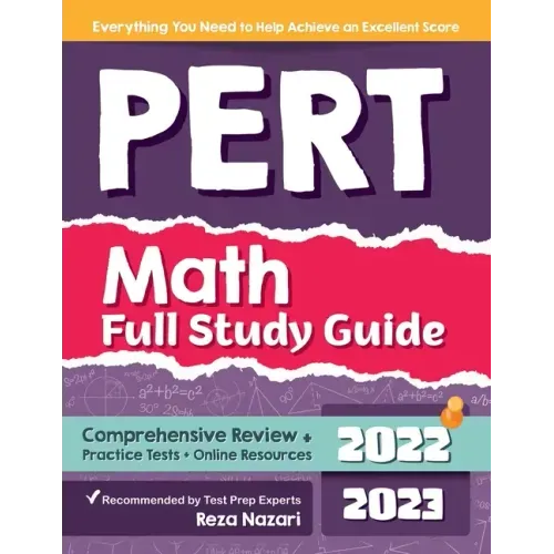 PERT Math Full Study Guide: Comprehensive Review + Practice Tests + Online Resources