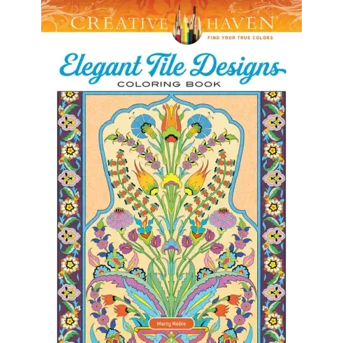 Creative Haven Elegant Tile Designs Coloring Book