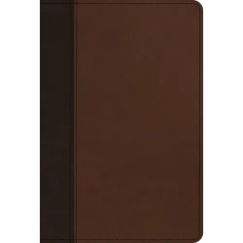 ESV Church History Study Bible: Voices from the Past, Wisdom for the Present (Trutone, Brown/Walnut, Timeless Design)