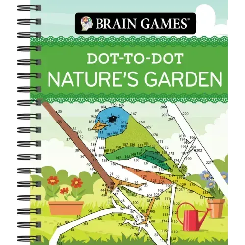 Brain Games - Dot-To-Dot Nature's Garden