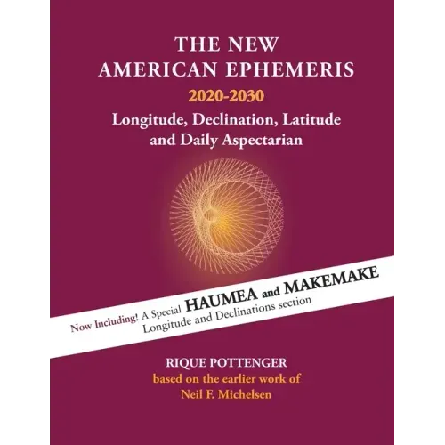 The New American Ephemeris 2020-2030: Longitude, Declination & Latitude