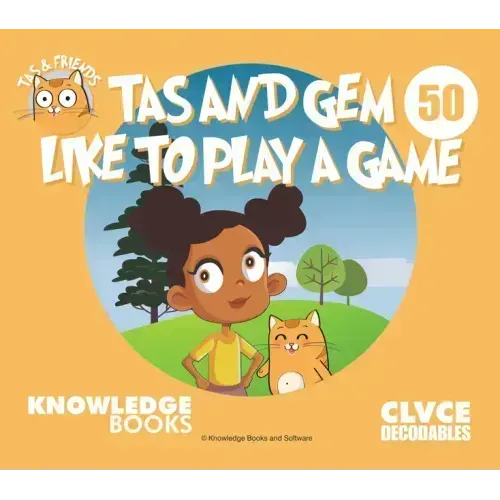 Tas and Gem Like to Play a Game: Book 50