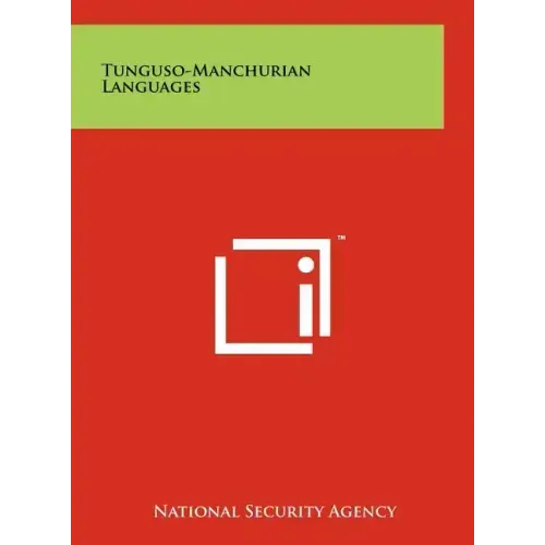 Tunguso-Manchurian Languages