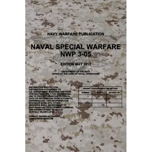 NWP 3-05 Naval Special Warfare: May 2013