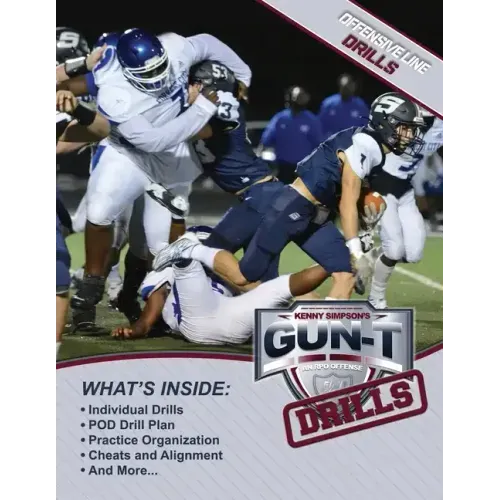 Gun T Offensive Line Drill Book