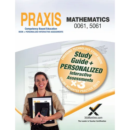 Praxis Mathematics 0061, 5061 Book and Online