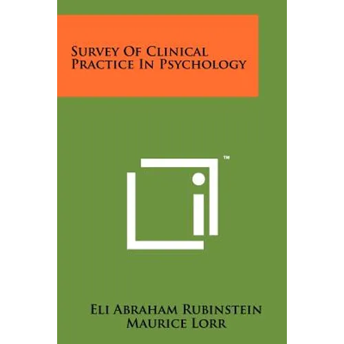 Survey Of Clinical Practice In Psychology
