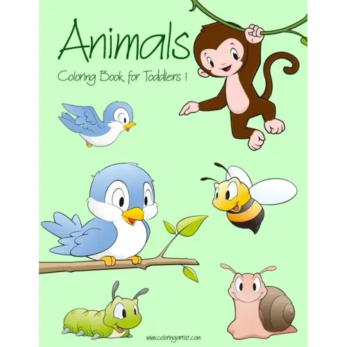 Animals Coloring Book for Toddlers 1