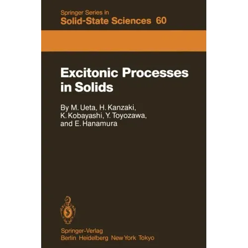 Excitonic Processes in Solids