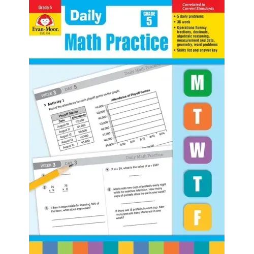 Daily Math Practice, Grade 5 Teacher Edition
