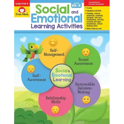 Social and Emotional Learning Activities, Prek - Kindergarten Teacher Resource
