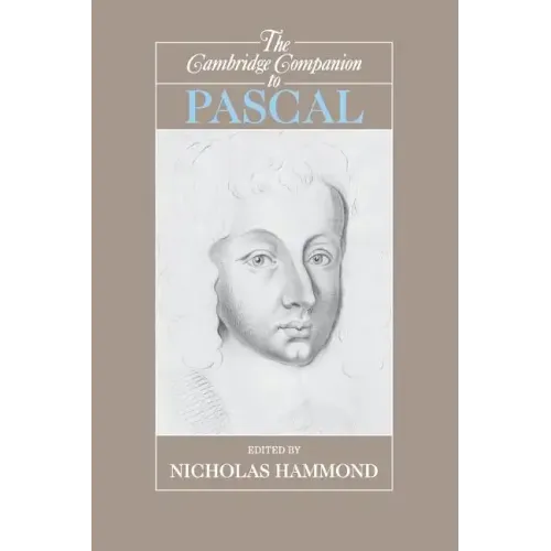 The Cambridge Companion to Pascal