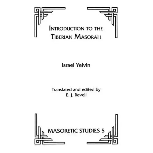 Introduction to the Tiberian Masorah
