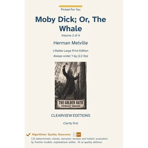 Moby Dick; Or, The Whale - Volume 2 of 4