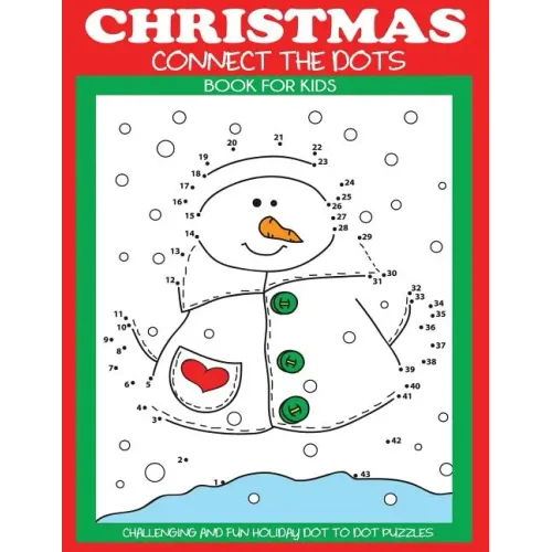 Christmas Connect the Dots Book for Kids