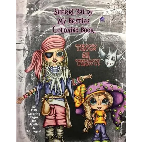 Sherri Baldy My Besties Coloring Book Trick or Treat