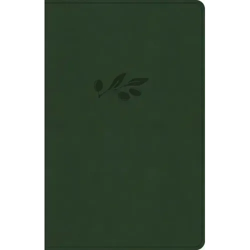 NASB Large Print Personal Size Reference Bible, Olive Leathertouch, Indexed