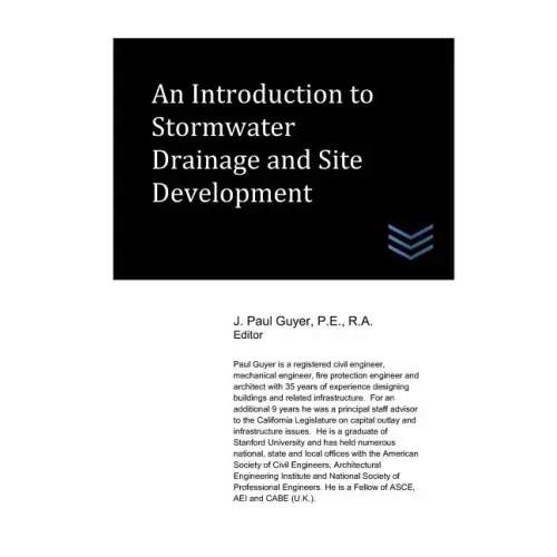 An Introduction to Stormwater Drainage and Site Development