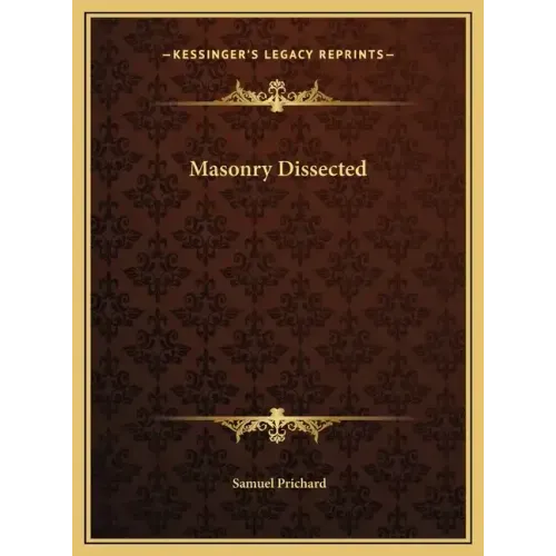 Masonry Dissected