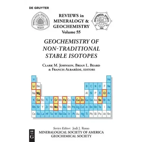 Geochemistry of Non-Traditional Stable Isotopes