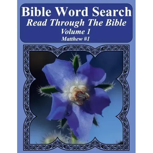 Bible Word Search Read Through The Bible Volume 1: Matthew #1 Extra Large Print