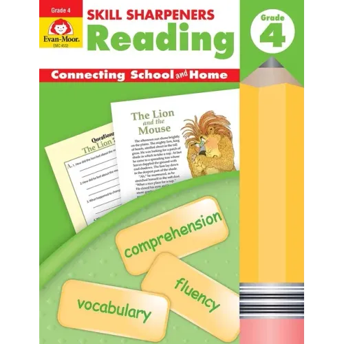 Skill Sharpeners: Reading, Grade 4 Workbook
