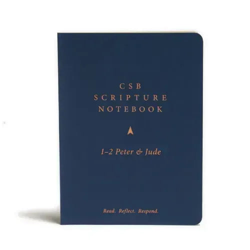 CSB Scripture Notebook, 1-2 Peter and Jude: Read. Reflect. Respond.