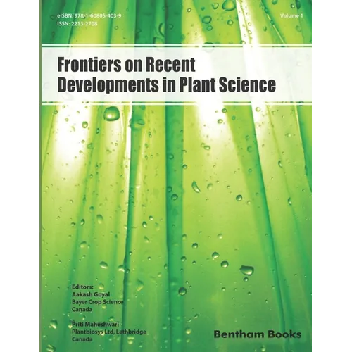Frontiers on Recent Developments in Plant Science: Volume 1
