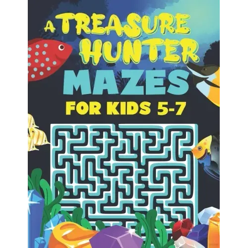 Mazes for Kids Ages 5 6 7: 2in1 A Labyrinth Activity Book For Children 5 6 7 Years Old And A Story To Read. A Variety of Fun Puzzle Mazes to Enga