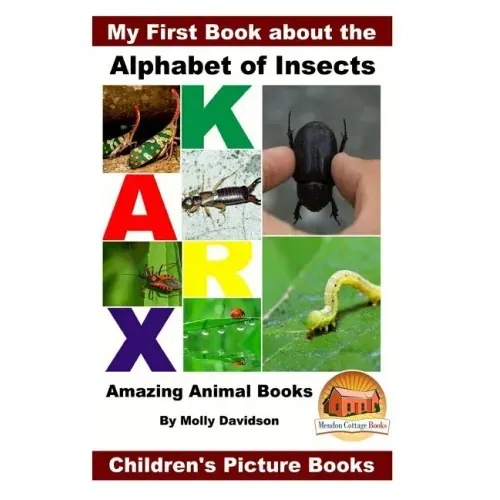 My First Book about the Alphabet of Insects - Amazing Animal Books - Children's Picture Books