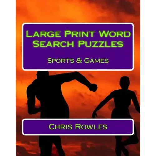 Large Print Word Search Puzzles Sports & Games