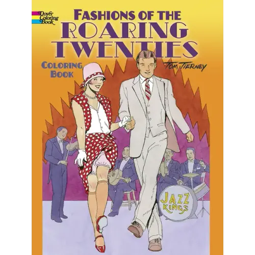 Fashions of the Roaring Twenties Coloring Book