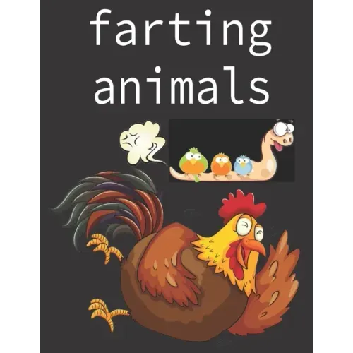 Farting animals: Funny Farting Animals Coloring Book.
