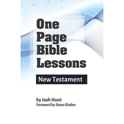 One Page Bible Lessons: New Testament
