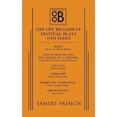 Off Off Broadway Festival Plays, 40th Series