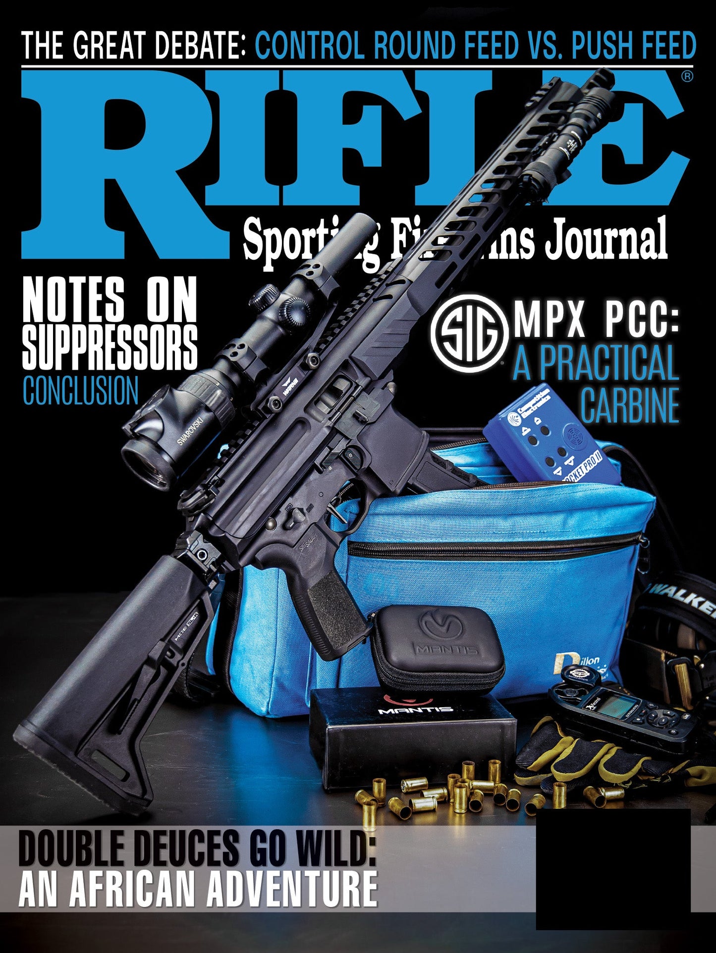 Rifle - May 2025: The Great Debate: Control Round Feed vs. Push Feed Bolt Actions, Rifle Suppressors, SIG Sauer MPX PCC, Benelli Lupo HPR In 308 Winchester, 22 Creedmoor In South Africa & More!