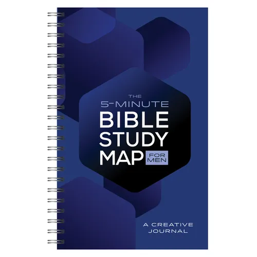 The 5-Minute Bible Study Map for Men: A Creative Journal