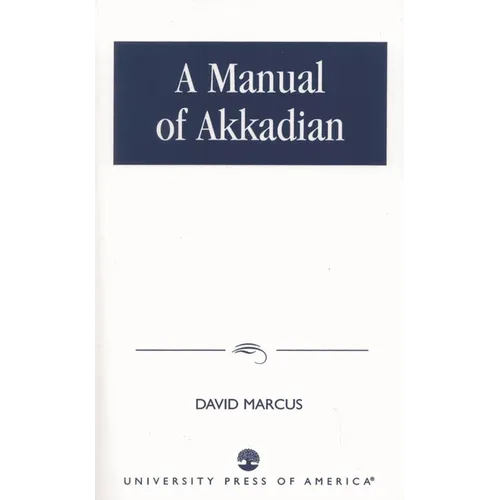 A Manual of Akkadian