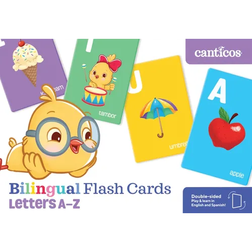 Canticos Bilingual Flash Cards: Letters A-Z