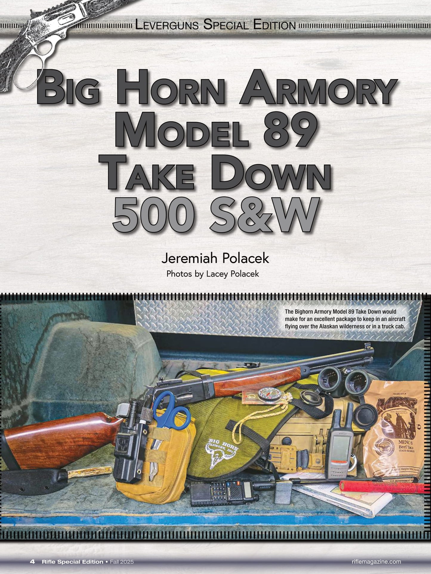 Rifle Special Edition - Fall 2025: Winchester Model 1873 Saddle Ring Carbine, Marlin Model 1894 Dark Series, Big Horn Armory 454 Casull, POF Tombstone 9mm Carbine, Turnbull Restoration & More!