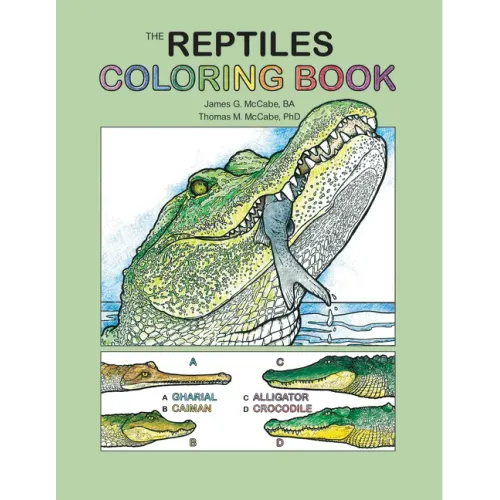 The Reptiles Coloring Book: A Coloring Book