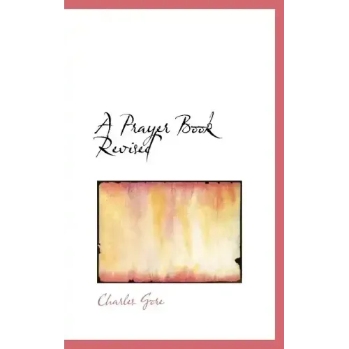 A Prayer Book Revised
